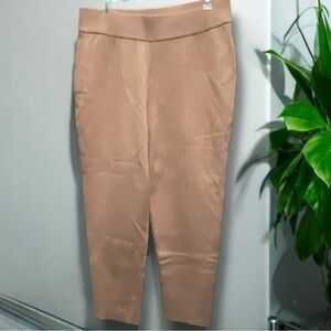 Express Heavy Weight Knit High‎ Rise Pointe Pant in Camel